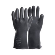 Polyco arbetshandskar. 45 cm långa kraftiga Latex handskar