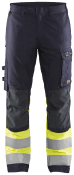 Blåkläder 17871512 Varselbyxa Multinorm Inherent med stretch Flamskydd.