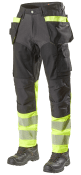 L.Brador 1074PB Hantverksbyxa Varsel klass 1.