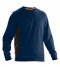 Jobman 5402 sweatshirt rund hals med kontrastfärger