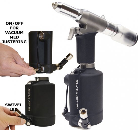 BATO Heavy-Duty Nitmaskin 2-4-4-8mm. Med vacuum system.