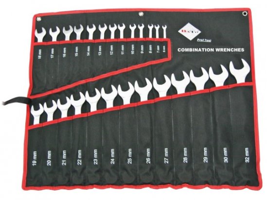 Bato blocknyckelsats 26 delar 6-32 mm.