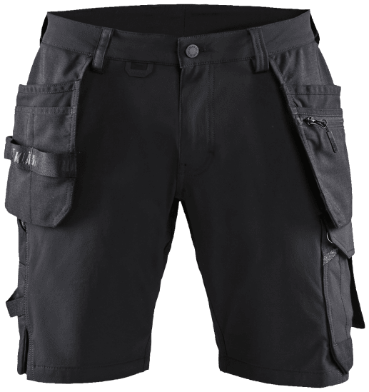 Blåkläder 15201645 Hantverksshorts i fyrvägsstretch.