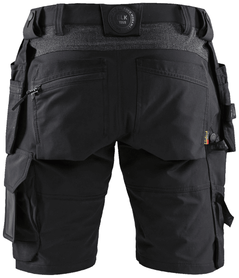 Blåkläder 15201645 Hantverksshorts i fyrvägsstretch.