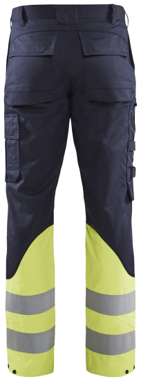 Blåkläder 17051519 Varselbyxa Inherent Steel Flamskydd.