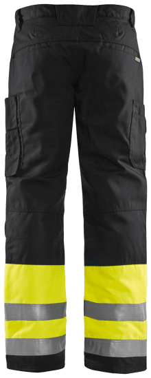 Blåkläder 18621811 Vinterbyxa Varsel klass 1. Lättvadderad vinterbyxa i polyester och bomull.