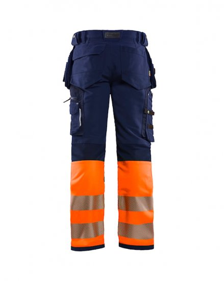 Blåkläder Blåkläder 19931642 Hantverksbyxa Stretch Varsel klass 1.