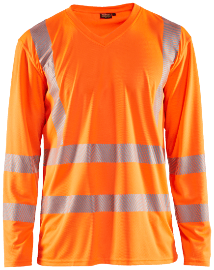 Blåkläder 33851013 UV-skyddad varsel-T-shirt med lång ärm.