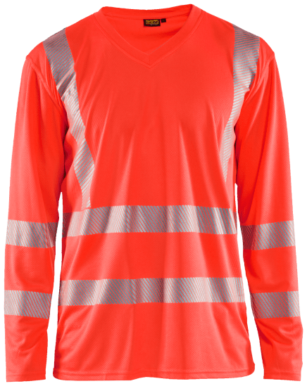 Blåkläder 33851013 UV-skyddad varsel-T-shirt med lång ärm.