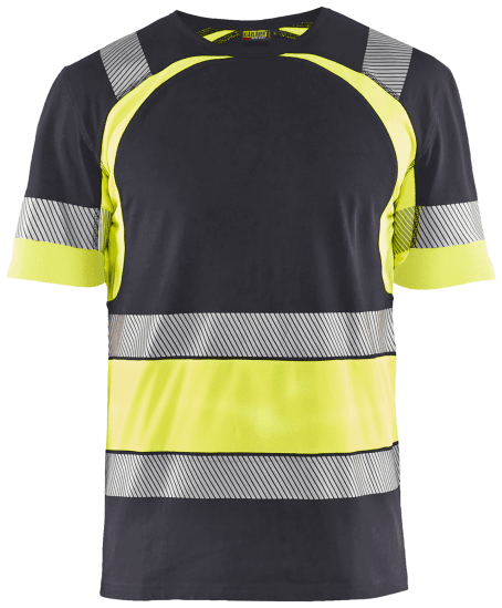 Blåkläder 34211030 Varsel-T-Shirt i 100 procent bomull.