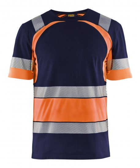 Blåkläder 34211030 Varsel-T-Shirt i 100 procent bomull.