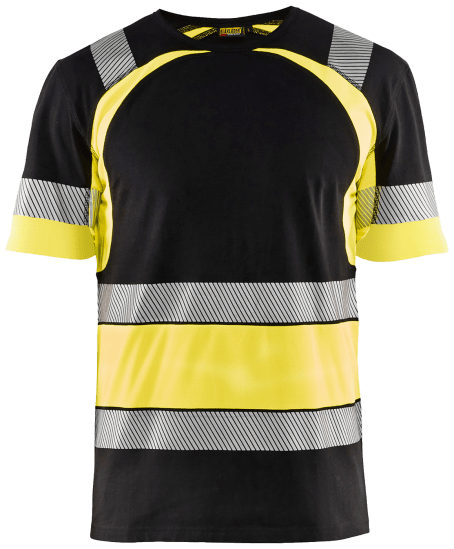 Blåkläder 34211030 Varsel-T-Shirt i 100 procent bomull.