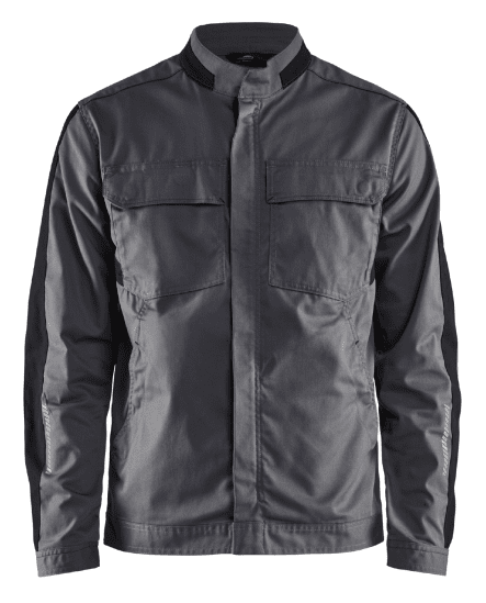 Blåkläder 44441832. Smidig och slitstark arbetsjacka i polyester och bomull.