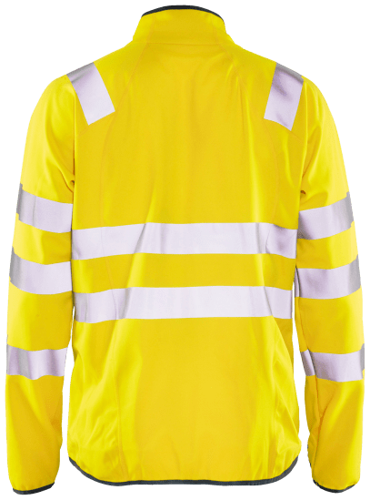 Blåkläder 49062512 Softshelljacka Varsel hundra procent polyester.