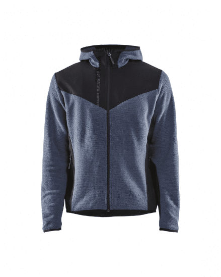 Blåkläder 59402536 Stickad Jacka med Softshell