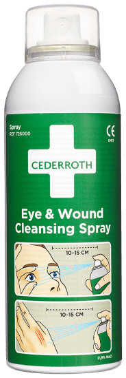 Cederroth ögon- och sårtvättsspray REF 726000 x 5 st.