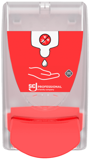 Dispenser Deb Sanitize Transparent 1 liter.