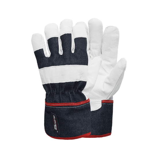 GlovesPro Economy Cold. Klassisk vinterfodrad arbetshandske i getskinn.