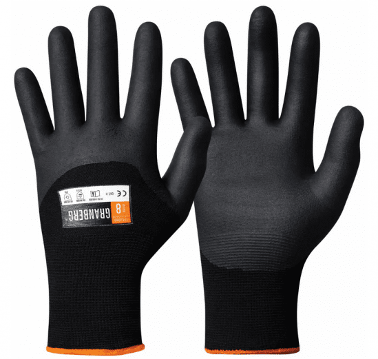 Granberg 114.3030 Varmfodrade montagehandskar nitril.