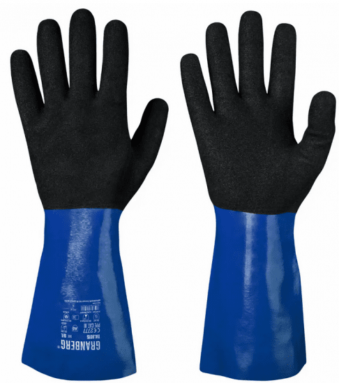 Granberg 114.8015 Kemikalieresistenta handskar med skärskydd - F.