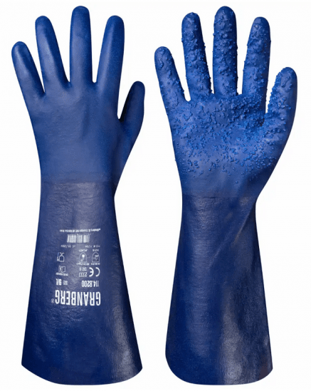 Granberg 114.8200 Fiskehandskar i nitril.