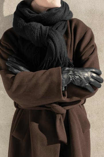 Granberg 119.1101 Klassiska vinterhandskar i fårskinn.