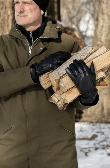 Granberg 119.1101 Klassiska vinterhandskar i fårskinn.