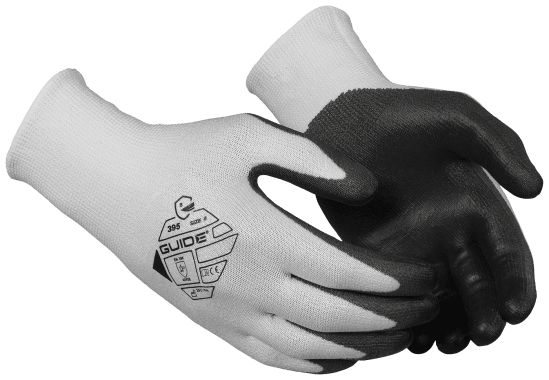 Guide 395 Skärskyddshandskar i PU.
