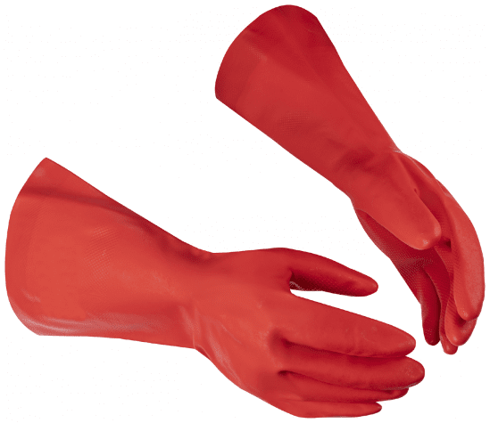 Guide 4042 Kemskyddshandskar i nitril.