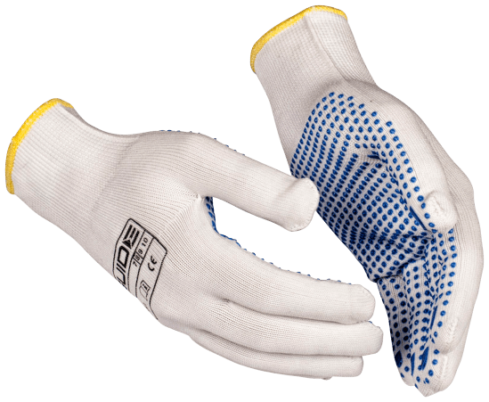 Guide 755 Nylonhandske PVC-noppor.