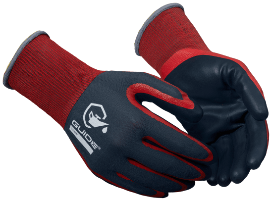 Guide 9502 Livsmedelsgodkända Montagehandskar.