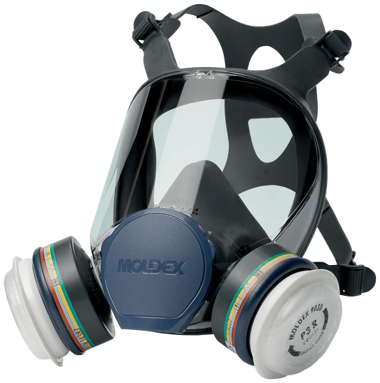 Helmask Moldex 9000.
