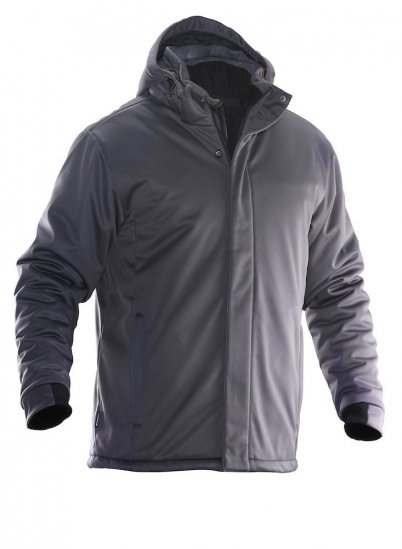 Jobman 1040 Vinterjacka Softshell. Vind- och vattentät fodrad arbetsjacka i softshell material.