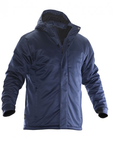 Jobman 1040 Vinterjacka Softshell. Vind- och vattentät fodrad arbetsjacka i softshell material.