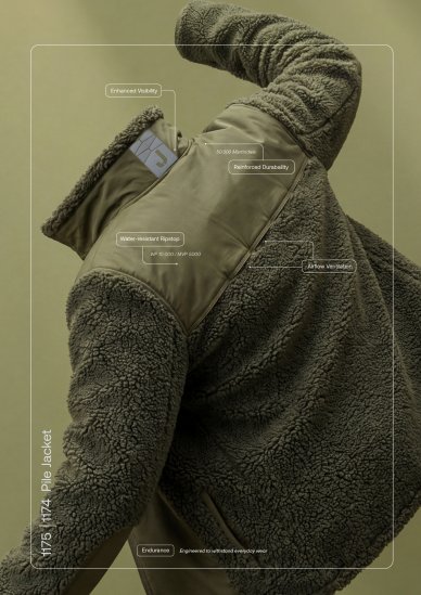 Jobman 1175 Pile Jacket.