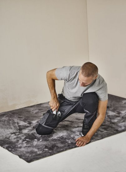 Jobman 2358 Golvläggarbyxa Stretch i polyester och bomull.