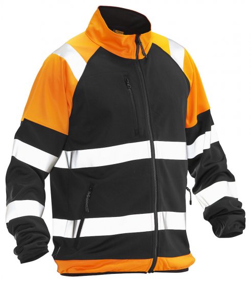 Jobman 5127. Vattenavisande softshell light varseljacka