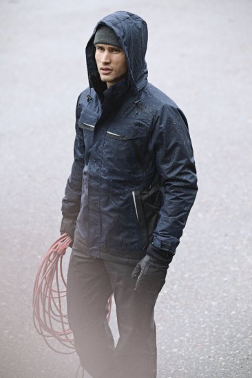 Jobman 1384. Quiltfodrad vinterjacka i polyester