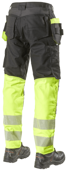 L.Brador 1074PB Hantverksbyxa Varsel klass 1.