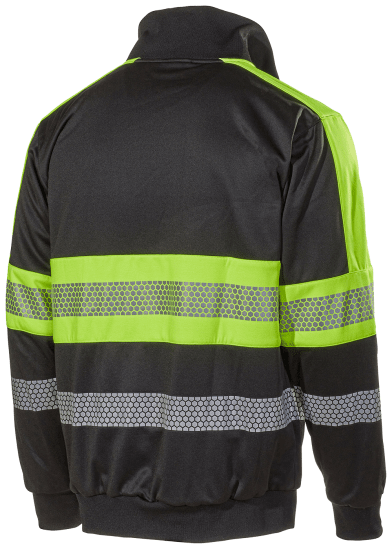 L.Brador 6112P Varseltröja med dragkedja.