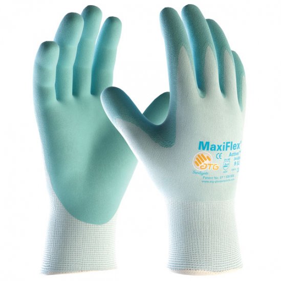 MaxiFlex handske med skummad nitril och nylon och lycra