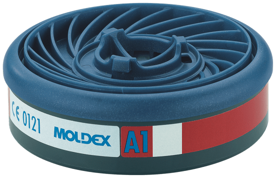 Moldex gasfilter A1 910001 till Moldex 7000 och 9000 - 10 st.