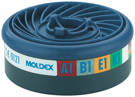 Moldex gasfilter A1B1E1K1 940001 till Moldex 7000 och 9000 - 10 st.