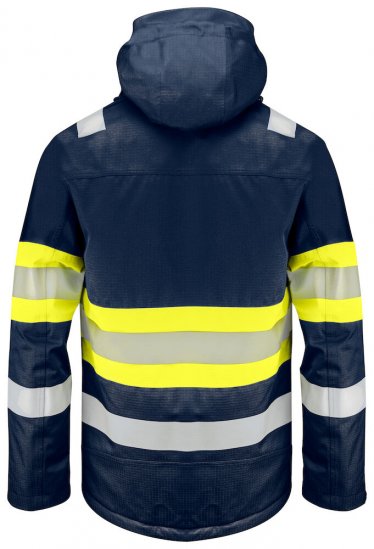Projob 6454 Fodrad Funktionsjacka Varsel Klass 1.