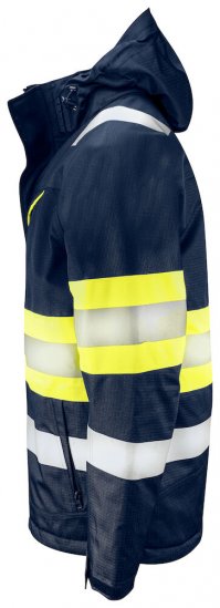 Projob 6454 Fodrad Funktionsjacka Varsel Klass 1.
