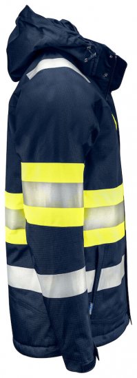 Projob 6454 Fodrad Funktionsjacka Varsel Klass 1.
