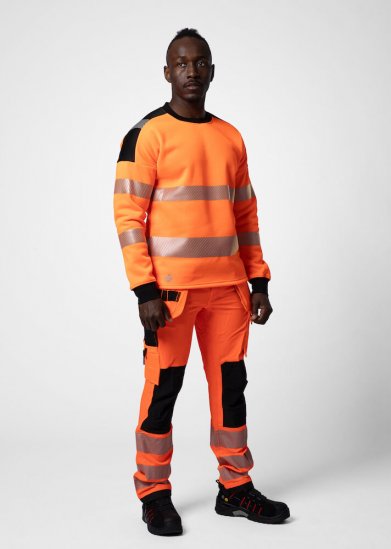 Projob 6573 Midjebyxor Stretch Varsel klass 2.