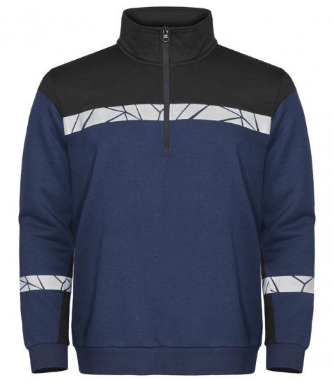 Projob 7102 Sweatshirt 1/2 Zip.