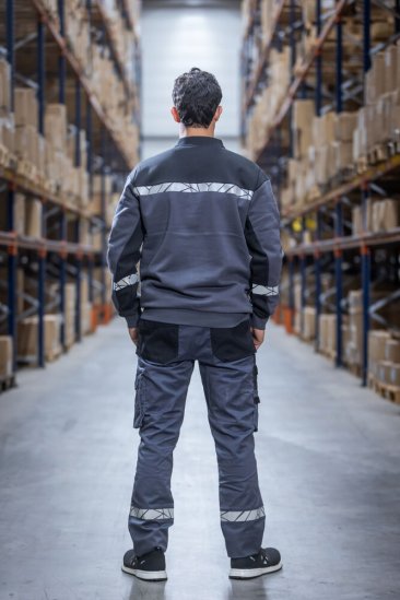 Projob 7102 Sweatshirt 1/2 Zip.