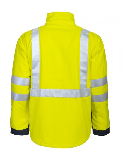 Projob 8404 Varseljacka vinter. Flammskyddad fodrad varseljacka i varsel klass 3